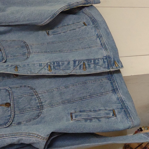 Men's lightly used condition denim jacket XL - Picture 3 of 6